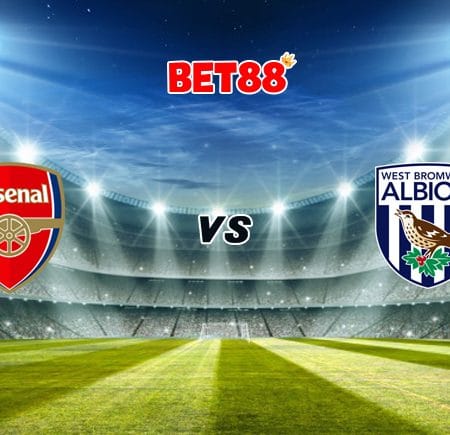 Soi kèo M88 trận đấu Arsenal vs West Bromwich, 01h00 – 10/05