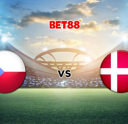 Soi kèo bóng đá W88 trận CH Séc vs Đan Mạch, 23h00 – 03/07