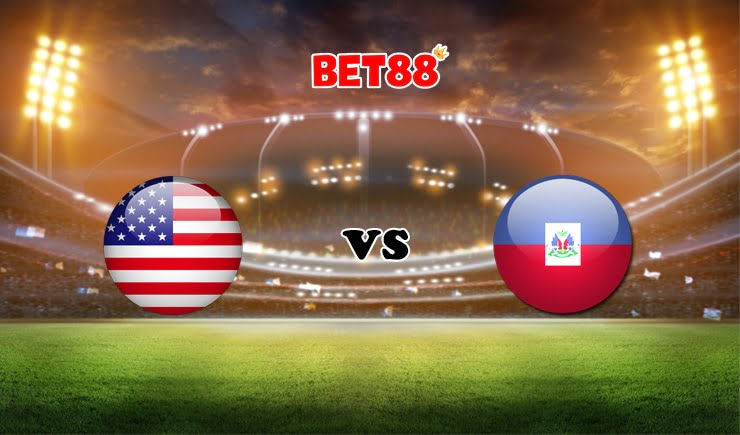 Soi kèo nhà cái FUN88 trận đấu Mỹ vs Haiti, 07h30 – 12/07