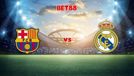 Soi kèo bóng đá VN88 trận Barcelona vs Real Madrid, 21h15 – 24/10