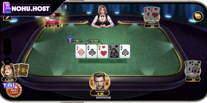 Khám phá game Poker NOHU