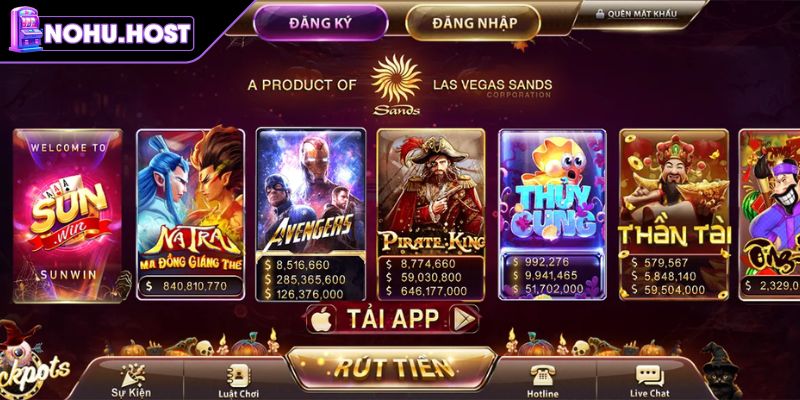 Giới thiệu sảnh nổ hũ Sunwin
