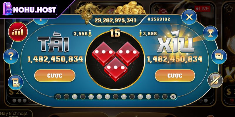 Cách chơi Tài Xỉu YO88 NOHU